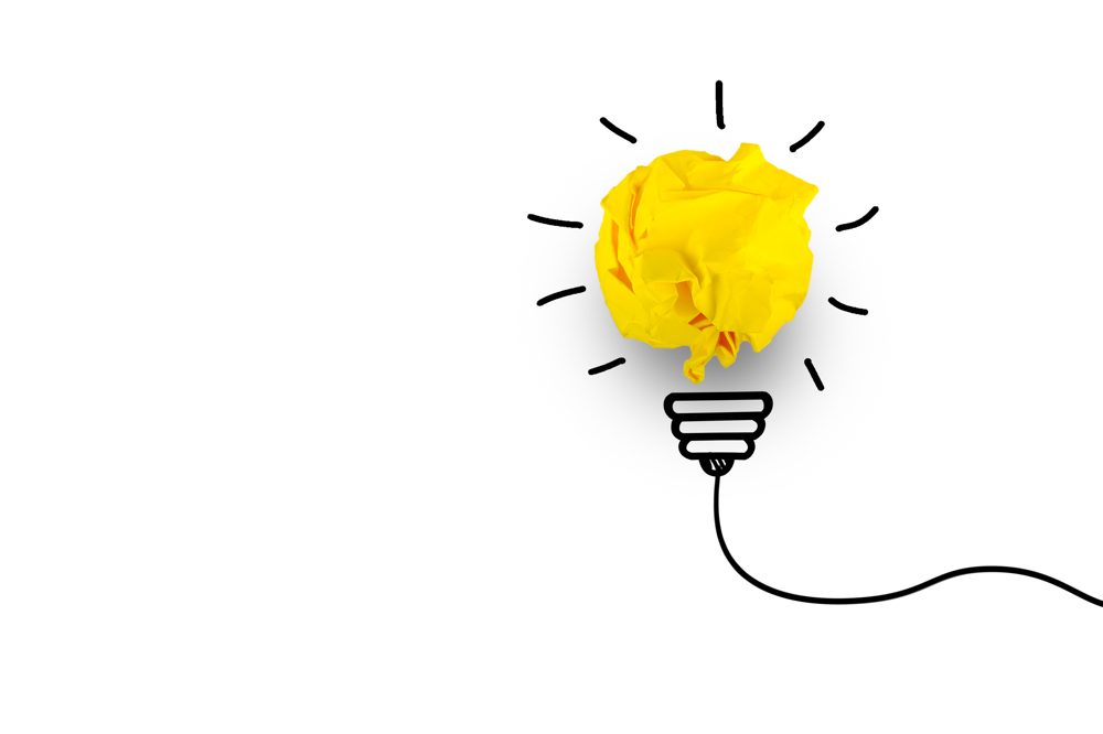 Creative idea. Concept of idea, innovation and Inspiration